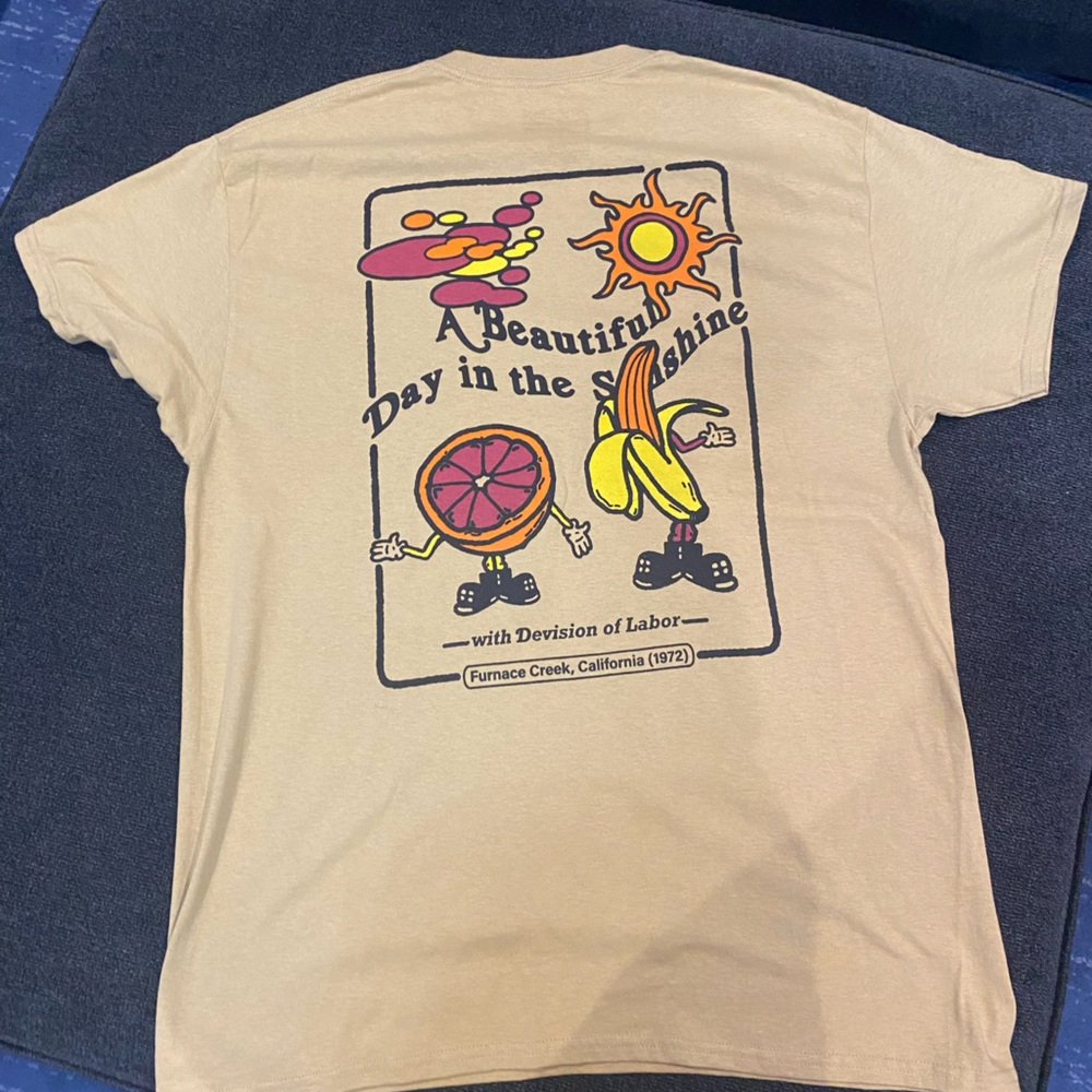 Men Medium Division of Labor shirt